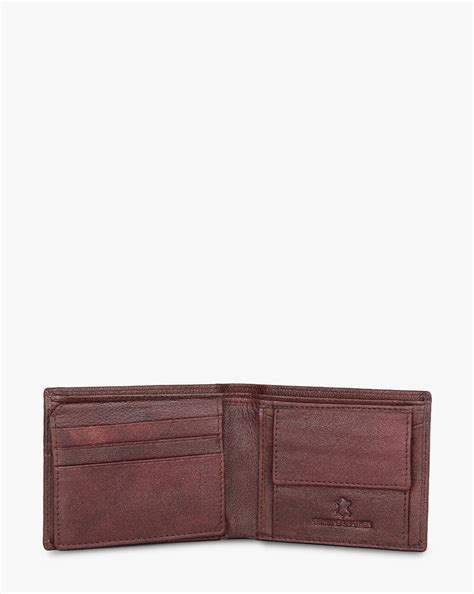 Buy Brown WILDHORN Textured Bi-Fold Wallet | AJIO