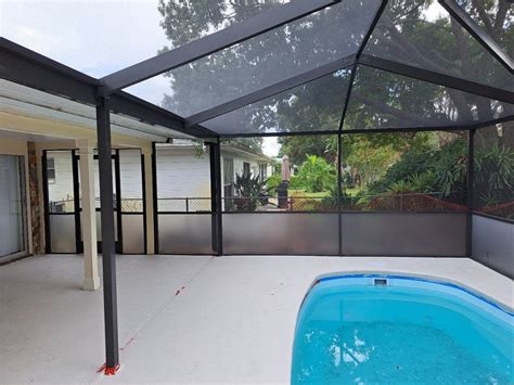 Image result for Replacement Pool Enclosure Screen Replacement Kit