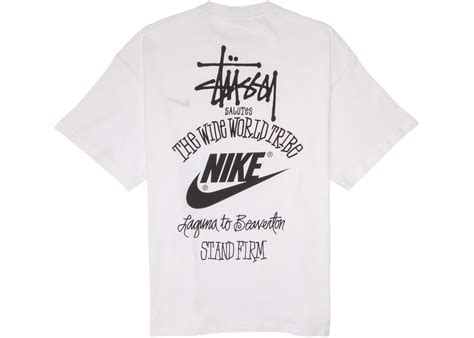 NIKE X ONE PIECE GRAPHIC T-SHIRT WHITE MEN'S