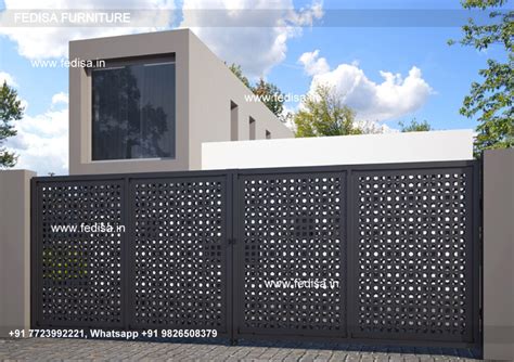 Small Gate Design Steel Ss Gate Boundary Gate Pillar Design Steel Ka ...