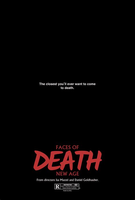 Faces Of Death: New Age (TBA) - Concept Poster | Poster By DCA Poster Art