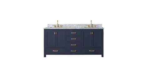 Avanity MODERO-VS72-NB-C Modero 72" Free Standing Double Basin Vanity ...