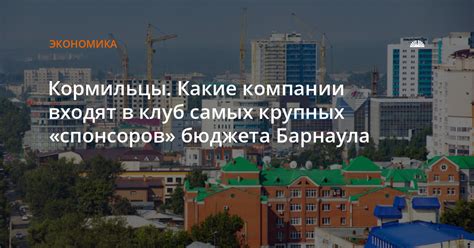 Кормильцы. Какие компании входят в клуб самых крупных «спонсоров ...