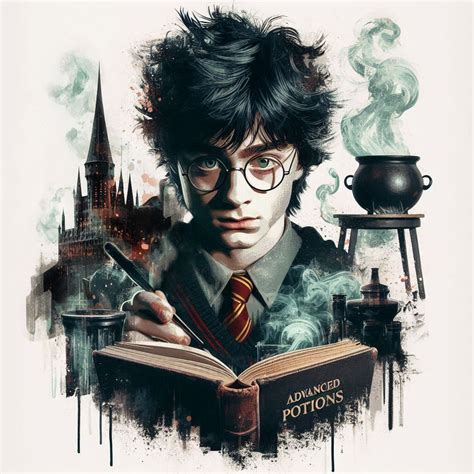Harry Potter and the Half Blood Prince | Harry Potter fan art | Potions class in 2025 | Harry ...