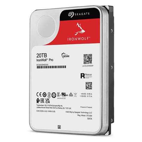 Seagate Ironwolf Pro 20TB Internal HDD- ST20000NT001