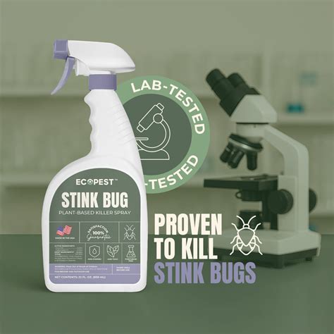 Stink Bug Spray – Natural, Plant-Based Stink Bug Spray with Clove Oil