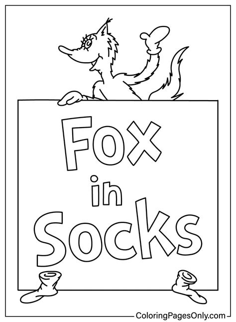 20+ Fox in Socks Coloring Pages - Free Printable PDF & Online Coloring