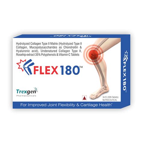 Trexgen FLEX180™ Advanced Total Joint Pain & Cartilage Repair-Matrix ...