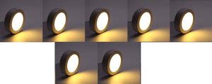 impression 8W Surface Mount LED Panel Ceiling Light, 800 LUMENS - Round ...