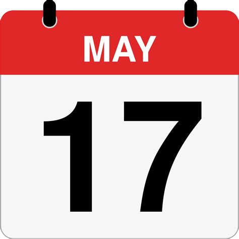 How Many Days Until May 17th? - Inch Calculator