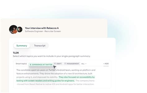 Interview Transparent 的图像结果