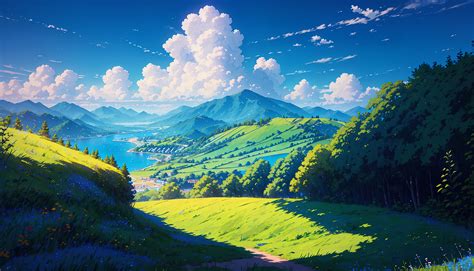🔥 Free Download Anime Landscape 4k Ultra Hd Wallpaper by @agraham ...