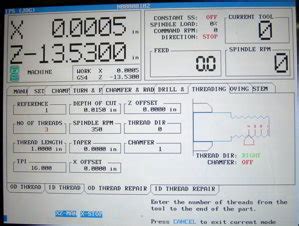 MultiStart CNC Threading Program 的图像结果