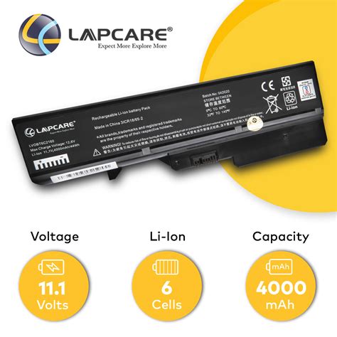 BIS Certified Laptop Battery for Lenovo Laptops & Tablet - tpstech.in