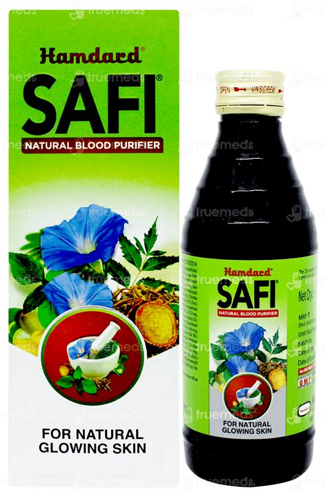 Hamdard Safi Natural Blood Purifier Syrup: Uses, Side Effects, Price ...