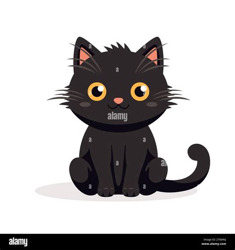 Animated Black Cat