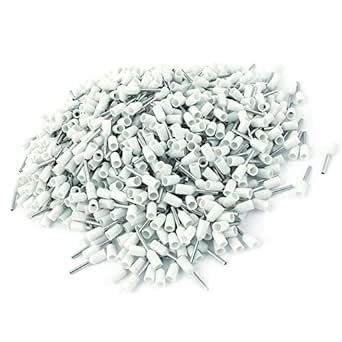Yohii 1000Pcs Ferrule Wire Copper Crimp Connector Insulated Cord Pin ...