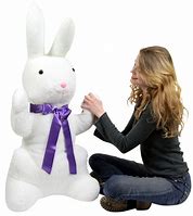 Image result for Life-Size Stuffed Easter Bunny