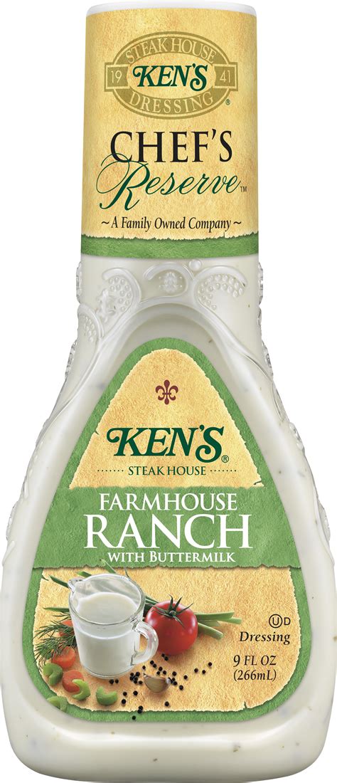 Ken's Steakhouse Chef's Reserve Farmhouse Ranch with Buttermilk Salad ...