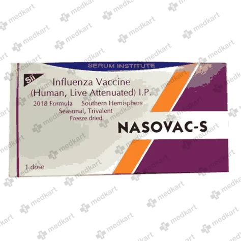 NASOVAC S INJECTION 0.5 ML Price, Uses, Side Effects & Substitutes ...