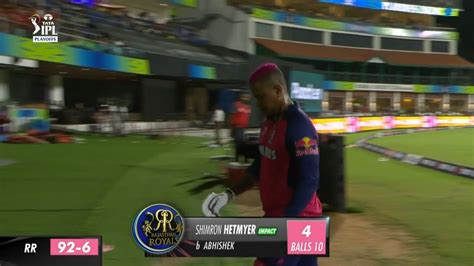 IPL 2025 | Rajasthan Royals | Shimron Hetmyer Profile