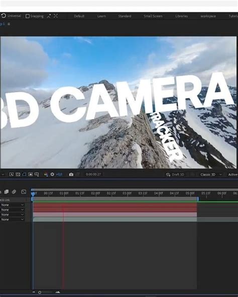 Image result for Short After Effect 3D Tracker Tutorials