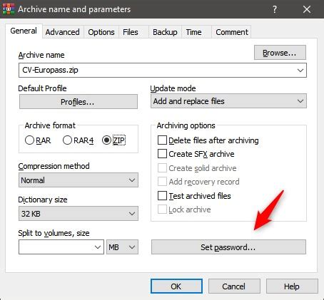 Image result for How to Set Password On Zip File