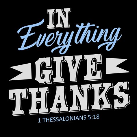 In Everything Give Thanks 640742 Vector Art at Vecteezy