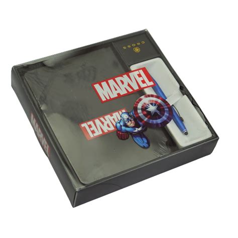 Cross Marvel Mat Blue Color Body With Black Color Clip Medium Tip Twist ...