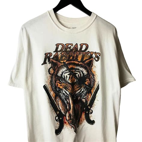 Dead Rabbits T Shirt Adult White Extra Large XL... - Depop