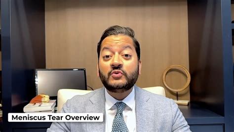 Meniscus Tear Treatment Options - Dr. Ronak M. Patel