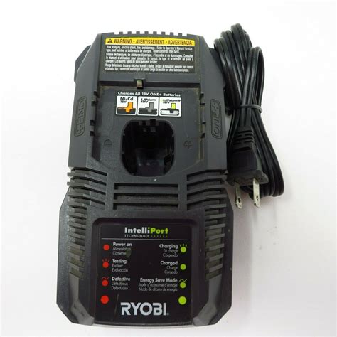 Ryobi one p118 battery charger 18v nicd lithium ion inteliport – Artofit
