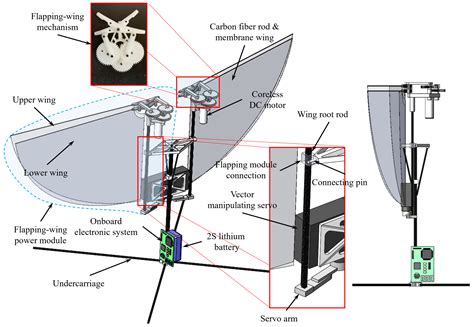 Development of a Novel Tailless X-Type Flapping-Wing Micro Air Vehicle ...