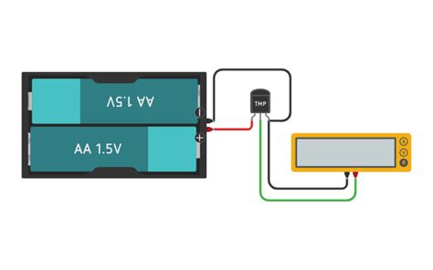 Temperature Sensor in Tinkercad 的图像结果