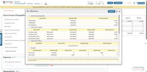 Income Tax Software: Spectrum Cloud - ITR Filing Software for CAs & Tax ...