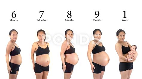 Expecting Girl At 6 Months Before And After 6 Months Pregnant: