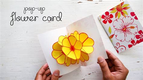 Flower Pop Up Card Tutorial 的图像结果