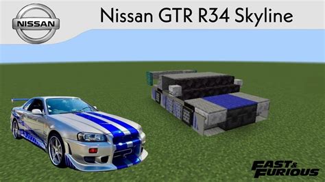 How to build a Nissan GTR R34 Skyline from Fast and Furious in ...