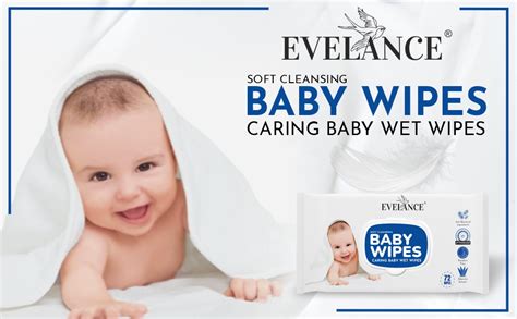 Amazon.in: Buy EVELANCE Baby Wet Wipes Enriched With Glycerine and Aloe ...