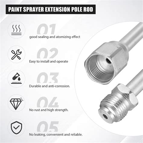 Buy 9 Pieces Reversible Spray Tip Nozzles Paint Spray Tips Airless ...