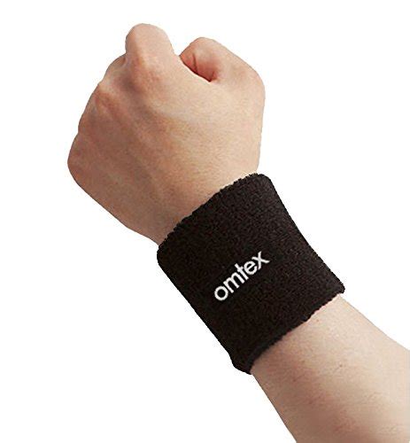 omtex Sweatband wrist band / wrist support for gym and sports ...