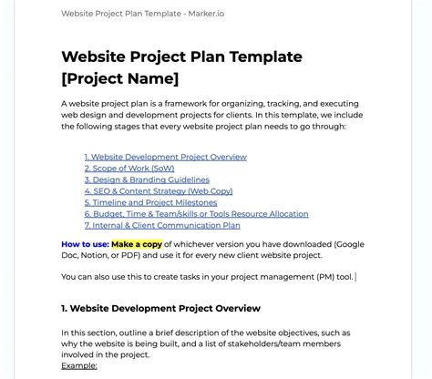 How to Create a Project Plan 的图像结果