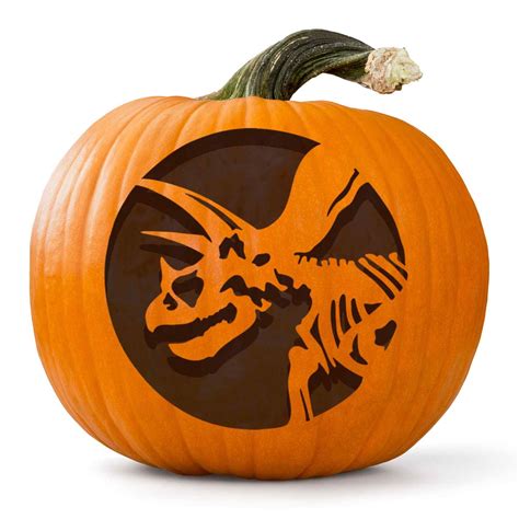 61 Creative Dinosaur Pumpkin Carving Ideas: Easy Stencils, Templates ...