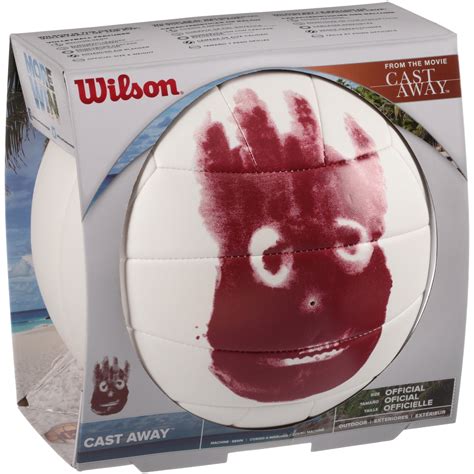 Buy Wilson Cast Away Replica Outdoor Volleyball, Official Size Online ...