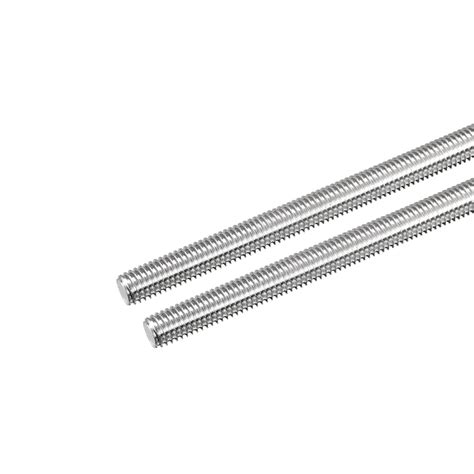 Unique Bargains Fully Threaded Rod M8 x 500mm 1.25mm Thread Pitch 304 ...