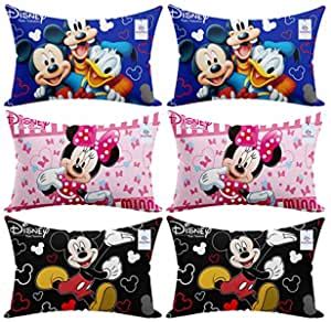 Buy Heart Home Disney Team Minnie Mickey Print Silk Special Long Crush ...