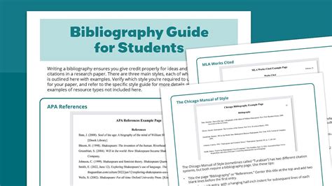 Image result for Bibliography Page Example