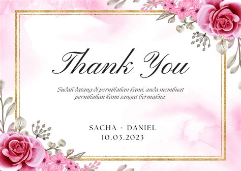 Cute Thank You Cards Bridal at Brian Winton blog