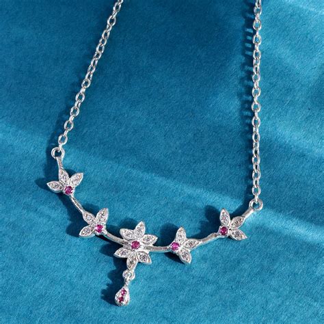 92.5 Cute Minimal Silver Necklace – Unniyarcha