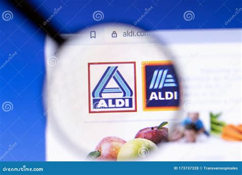Los Angeles, California, USA - 25 February 2020: Aldi Website Homepage ...